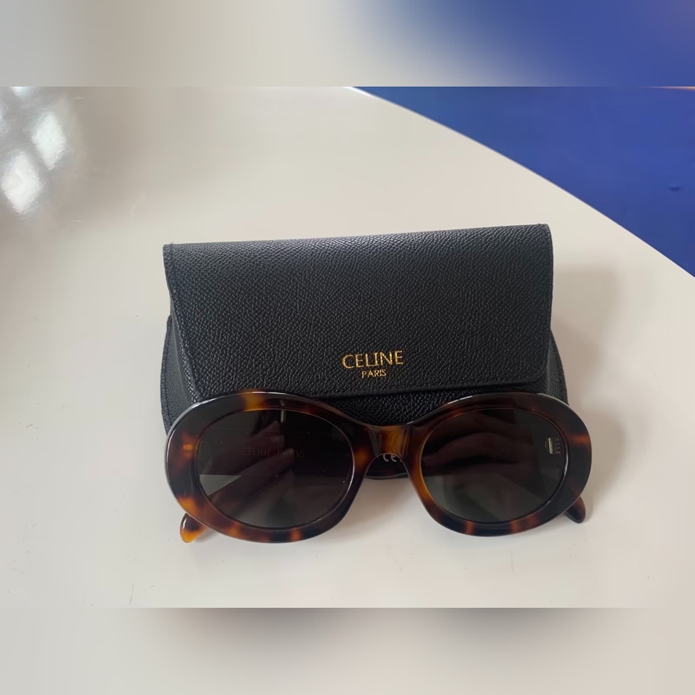 Celine Tortoise Shell Sunglasses